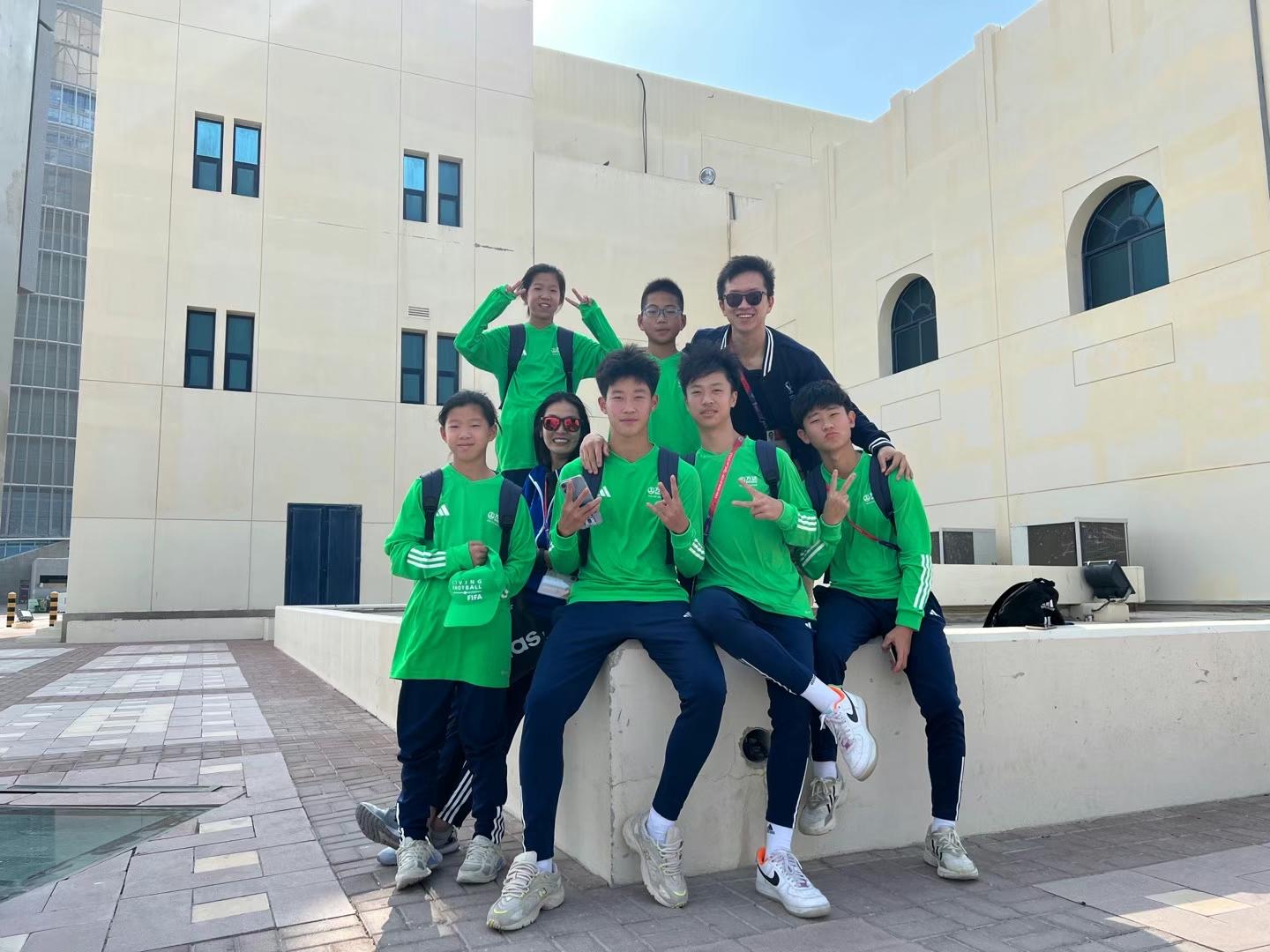 十五岁中国小国脚杨铭锐在世界杯决赛阶段担任